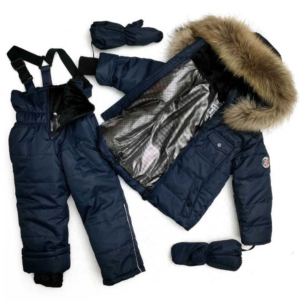 Зимний костюм детский Пиколино Спорт синий
