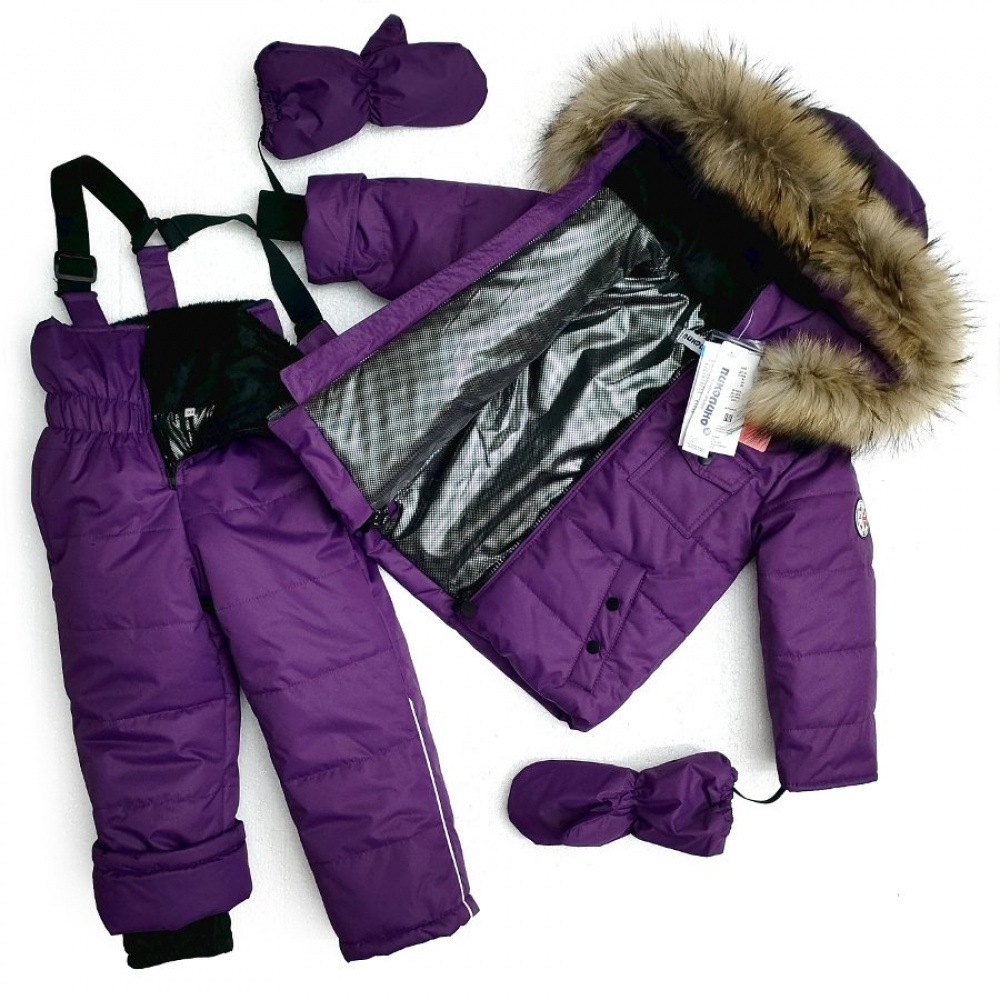 Зимний костюм детский Пиколино Спорт фиалка
